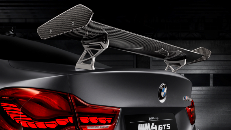 Illustration for article titled The BMW M4 GTS Concept Is Your Bavarian Water-Injected Track Star
